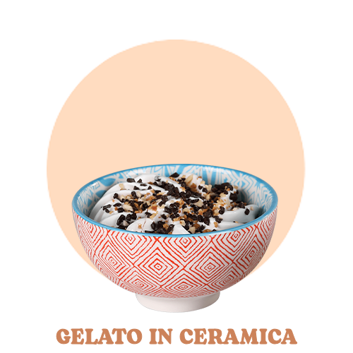 gelato in ceramica